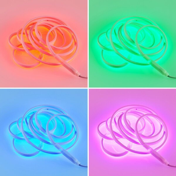 Ταινία Led Reality Lighting -RL NEON R65583100 Λευκό (White) RGB+3000K 3μέτρα