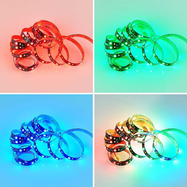 Ταινία Led Reality Lighting -RL RACER R65553102 Μαύρο Ματ (Black Mat) RGB+3000K 3μέτρα