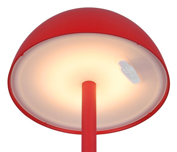 Φωτιστικό Επιτραπέζιο Reality Lighting -RL RICARDO R54106110 Κόκκινο (Red) 3000K