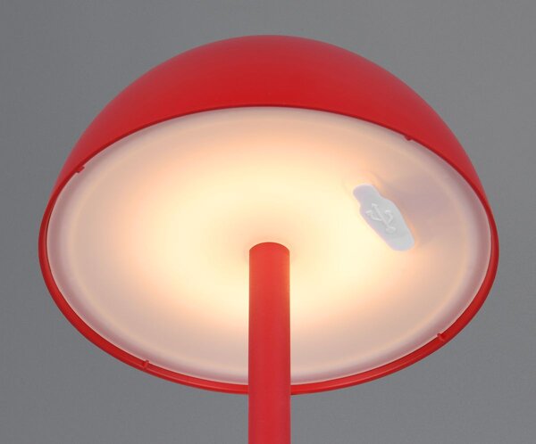 Φωτιστικό Επιτραπέζιο Reality Lighting -RL RICARDO R54106110 Κόκκινο (Red) 3000K