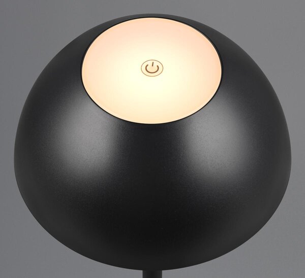 Φωτιστικό Επιτραπέζιο Reality Lighting -RL RICARDO R54106132 Μαύρο Ματ (Black Mat) 3000K