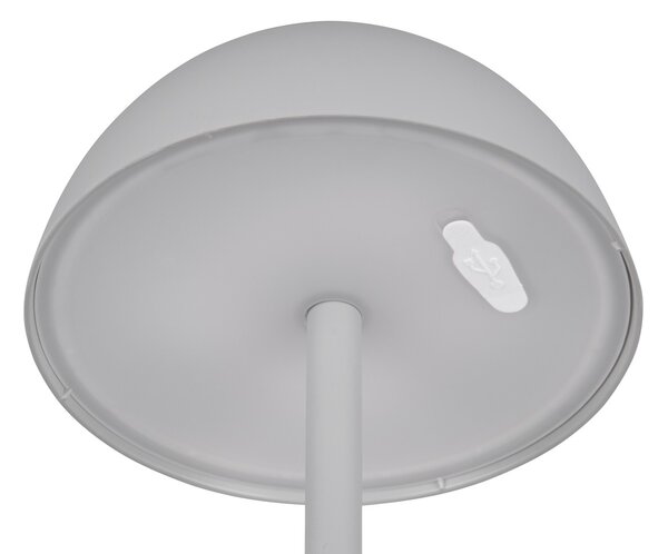 Φωτιστικό Επιτραπέζιο Reality Lighting -RL RICARDO R54106177 Γκρι (Grey) 3000K