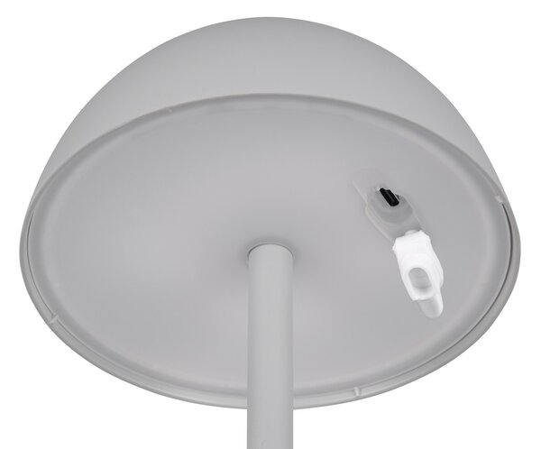 Φωτιστικό Επιτραπέζιο Reality Lighting -RL RICARDO R54106177 Γκρι (Grey) 3000K