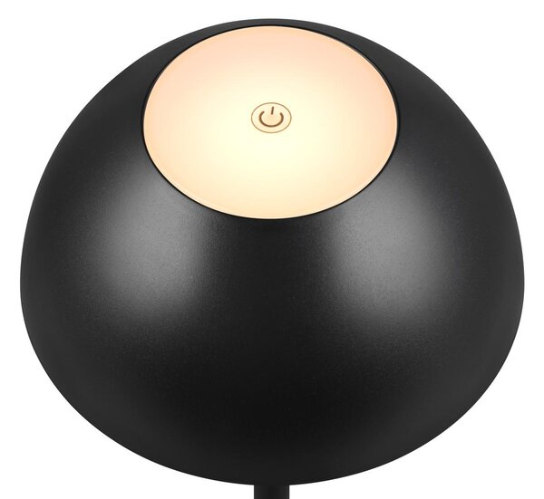 Φωτιστικό Επιτραπέζιο Reality Lighting -RL RICARDO R54106132 Μαύρο Ματ (Black Mat) 3000K