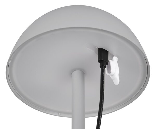 Φωτιστικό Επιτραπέζιο Reality Lighting -RL RICARDO R54106177 Γκρι (Grey) 3000K