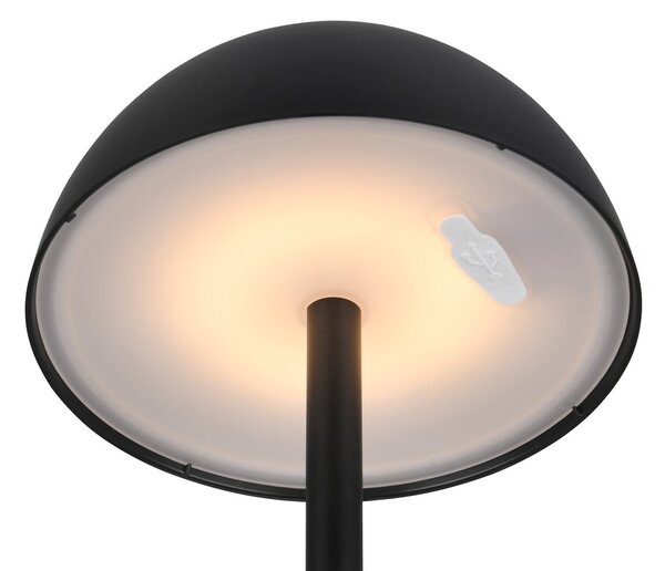 Φωτιστικό Επιτραπέζιο Reality Lighting -RL RICARDO R54106132 Μαύρο Ματ (Black Mat) 3000K