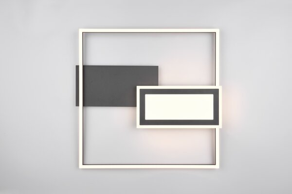 Φωτιστικό Οροφής Reality Lighting -RL SPIRO R67862932 Μαύρο Ματ (Black Mat) 2700 - 6500K