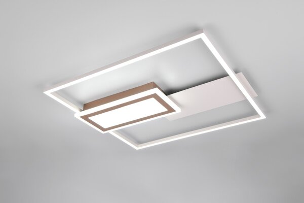 Φωτιστικό Οροφής Reality Lighting -RL SPIRO R67862976 Γκρι (Grey) 2700 - 6500K