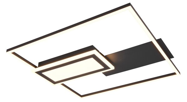 Φωτιστικό Οροφής Reality Lighting -RL SPIRO R67862932 Μαύρο Ματ (Black Mat) 2700 - 6500K