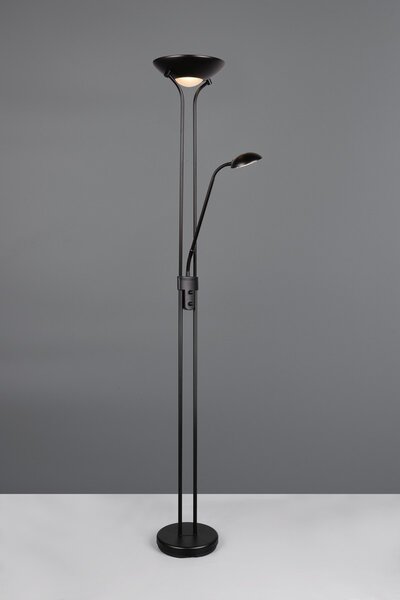 Φωτιστικό Επιδαπέδιο Reality Lighting -RL SPOCK R42292132 Μαύρο Ματ (Black Mat) 3000K