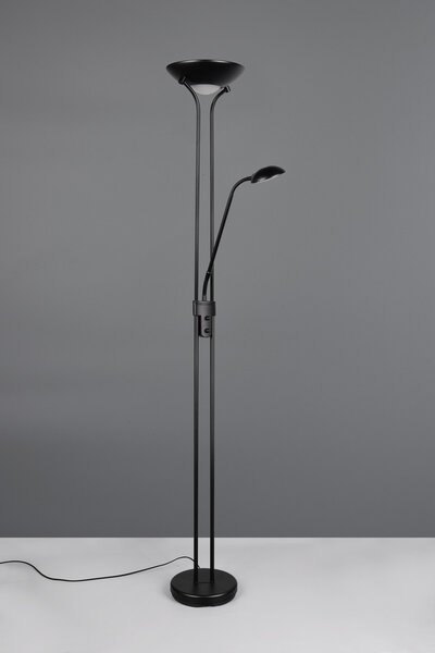 Φωτιστικό Επιδαπέδιο Reality Lighting -RL SPOCK R42292132 Μαύρο Ματ (Black Mat) 3000K