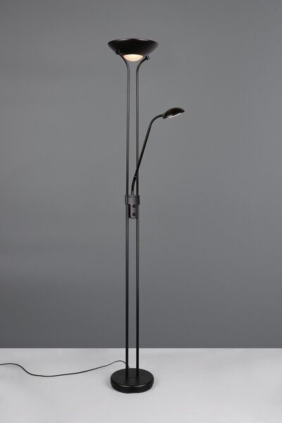 Φωτιστικό Επιδαπέδιο Reality Lighting -RL SPOCK R42292132 Μαύρο Ματ (Black Mat) 3000K