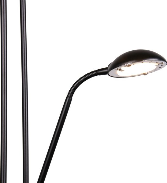 Φωτιστικό Επιδαπέδιο Reality Lighting -RL SPOCK R42292132 Μαύρο Ματ (Black Mat) 3000K