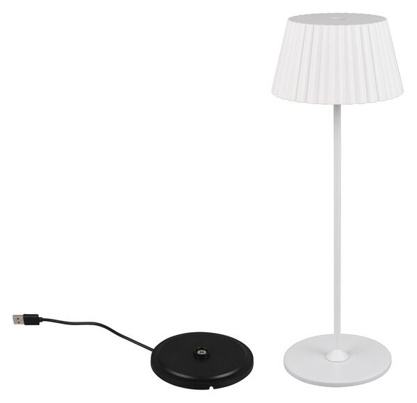 Φωτιστικό Επιτραπέζιο Reality Lighting -RL SUAREZ R57706131 Λευκό Ματ (White Mat) 3000K