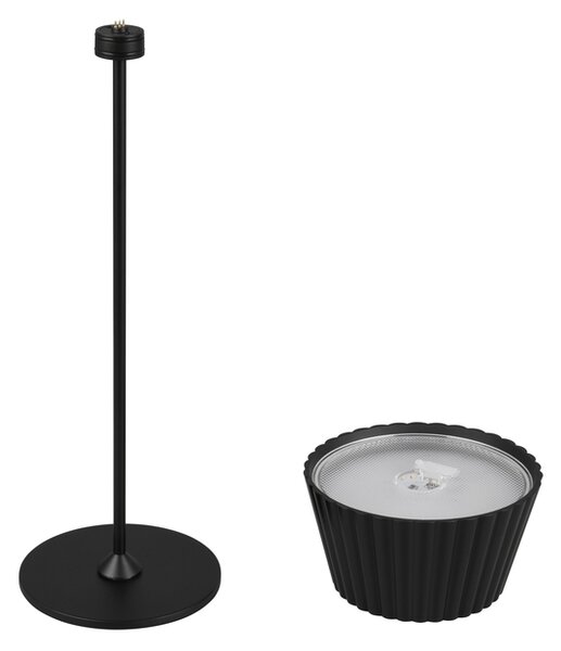 Φωτιστικό Επιτραπέζιο Reality Lighting -RL SUAREZ R57706132 Μαύρο Ματ (Black Mat) 3000K