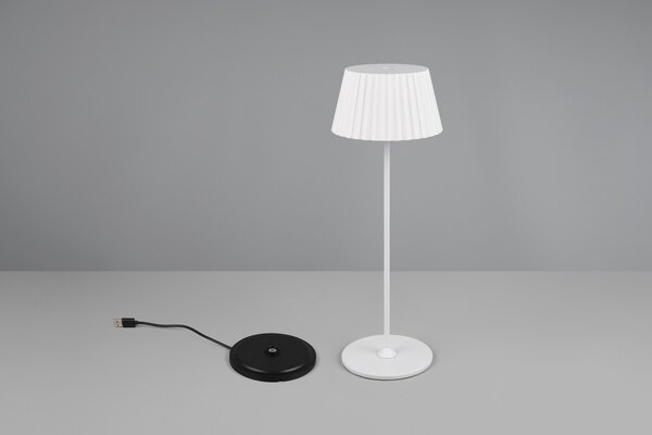 Φωτιστικό Επιτραπέζιο Reality Lighting -RL SUAREZ R57706131 Λευκό Ματ (White Mat) 3000K