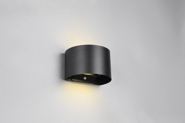 Φωτιστικό Επίτοιχο Reality Lighting -RL TALENT R27769132 Μαύρο Ματ (Black Mat) 3000K