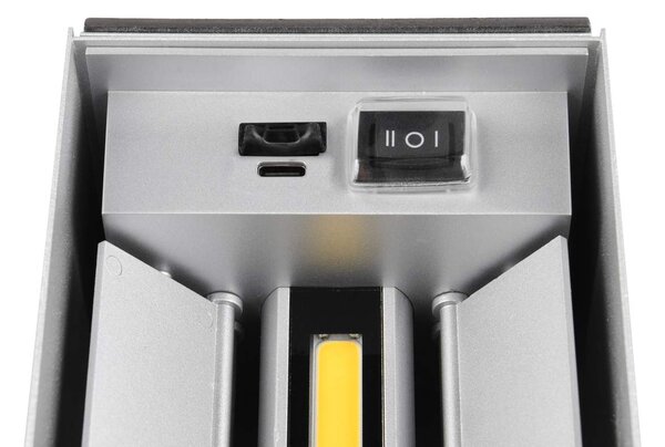 Φωτιστικό Επίτοιχο Reality Lighting -RL TALENT R27759187 Γκρι Τιτανίου (Titan Grey) 3000K