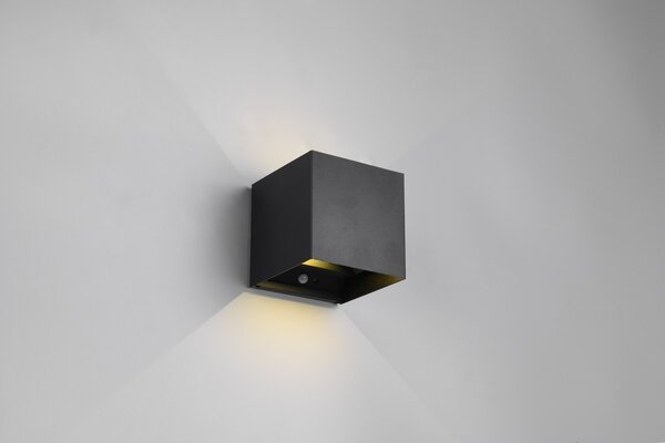 Φωτιστικό Επίτοιχο Reality Lighting -RL TALENT R27759132 Μαύρο Ματ (Black Mat) 3000K
