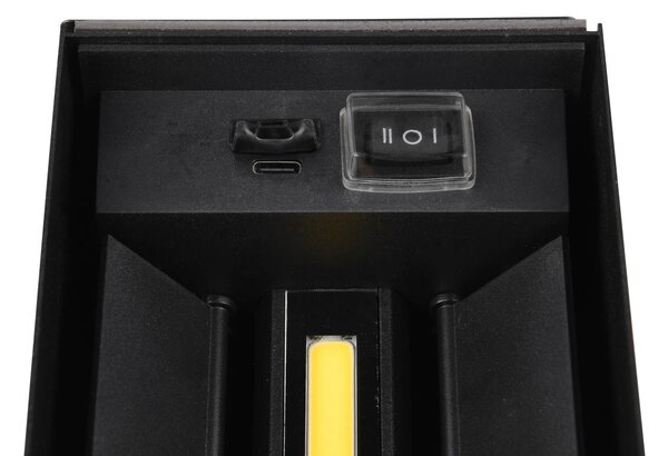 Φωτιστικό Επίτοιχο Reality Lighting -RL TALENT R27759132 Μαύρο Ματ (Black Mat) 3000K