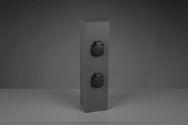Πολύμπριζο Κήπου Trio Lighting GARDEN SOCKET 9964-42 Ανθρακί (Anthracite)