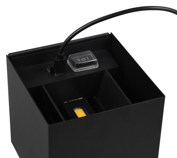 Φωτιστικό Επίτοιχο Reality Lighting -RL TALENT R27759132 Μαύρο Ματ (Black Mat) 3000K
