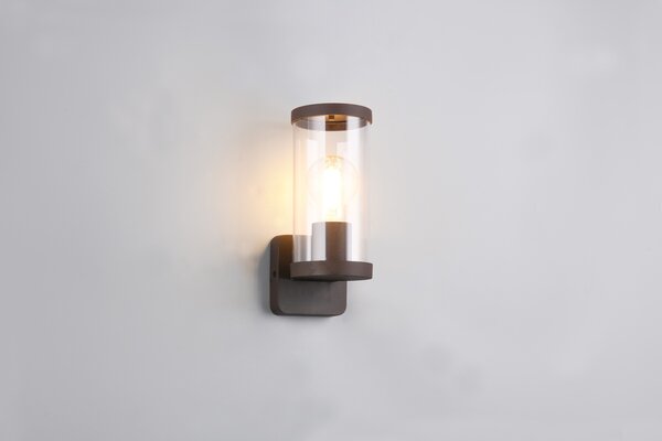 Φωτιστικό Επίτοιχο Reality Lighting -RL BONITO R21596124 Σκουριά Χαλκού (Rusty)