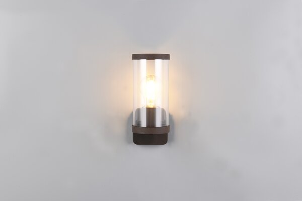 Φωτιστικό Επίτοιχο Reality Lighting -RL BONITO R21596124 Σκουριά Χαλκού (Rusty)