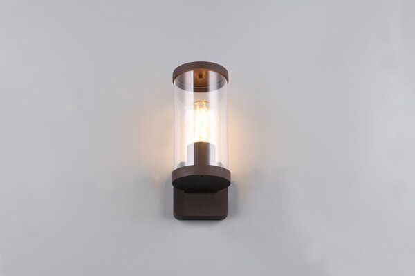 Φωτιστικό Επίτοιχο Reality Lighting -RL BONITO R21596124 Σκουριά Χαλκού (Rusty)