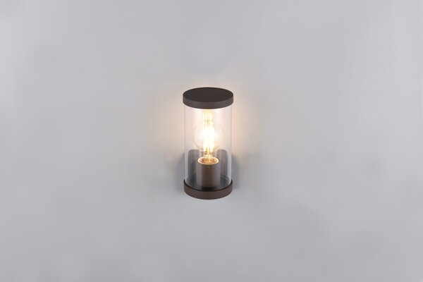 Φωτιστικό Επίτοιχο Reality Lighting -RL BONITO R21596124 Σκουριά Χαλκού (Rusty)