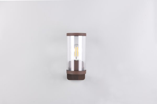 Φωτιστικό Επίτοιχο Reality Lighting -RL BONITO R21596124 Σκουριά Χαλκού (Rusty)