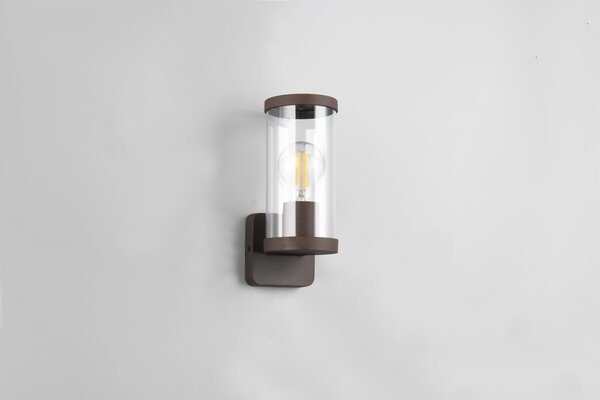 Φωτιστικό Επίτοιχο Reality Lighting -RL BONITO R21596124 Σκουριά Χαλκού (Rusty)