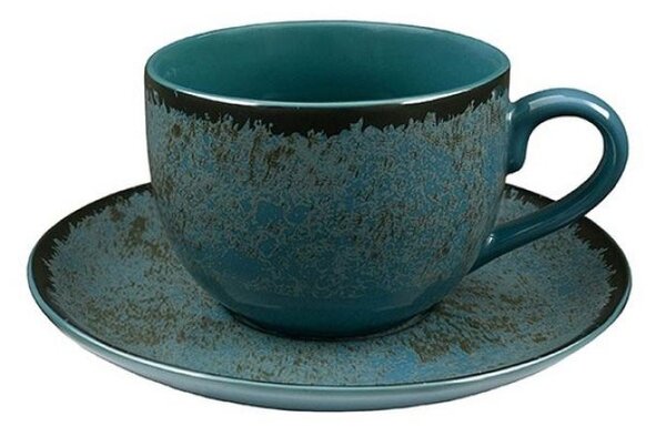 Φλυτζάνια Espresso 90ml (Σετ 6τμχ) Oriana Ferelli Teal 18274-99