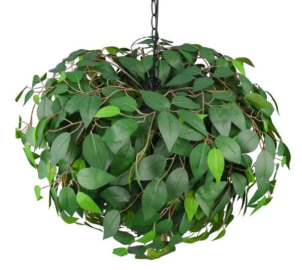 Φωτιστικό Κρεμαστό Reality Lighting -RL LEAVY R10464015 Μαύρο Ματ (Black Mat)