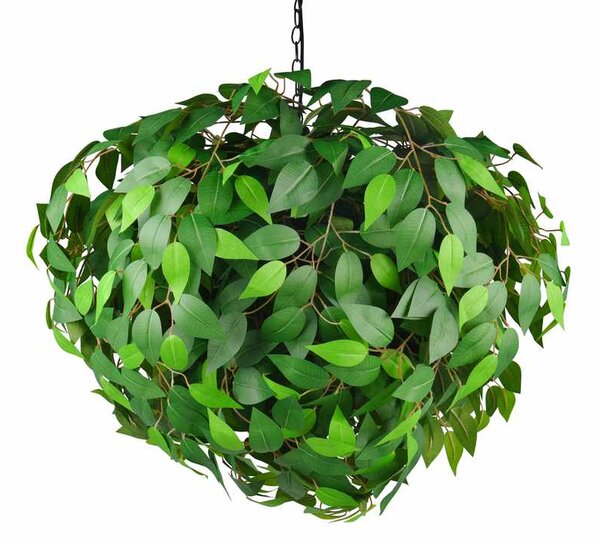 Φωτιστικό Κρεμαστό Reality Lighting -RL LEAVY R10464015 Μαύρο Ματ (Black Mat)
