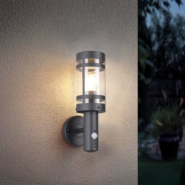Φωτιστικό Επίτοιχο Reality Lighting -RL PALOMA R21719142 Ανθρακί (Anthracite)