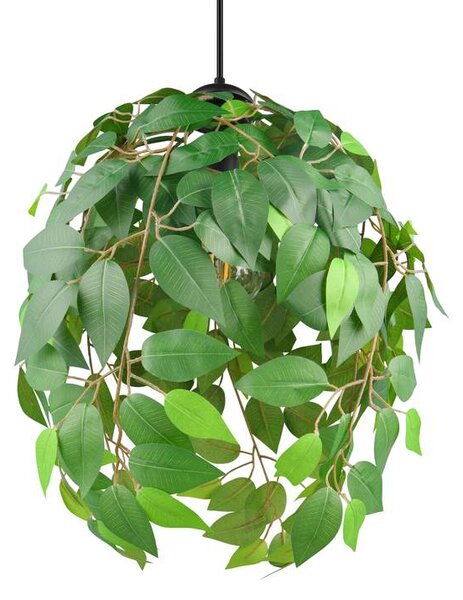 Φωτιστικό Κρεμαστό Reality Lighting -RL LEAVY R10461915 Μαύρο Ματ (Black Mat)