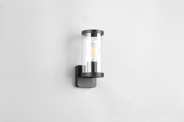 Φωτιστικό Επίτοιχο Reality Lighting -RL BONITO R21596132 Μαύρο Ματ (Black Mat)