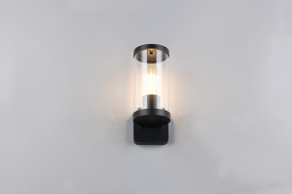 Φωτιστικό Επίτοιχο Reality Lighting -RL BONITO R21596132 Μαύρο Ματ (Black Mat)