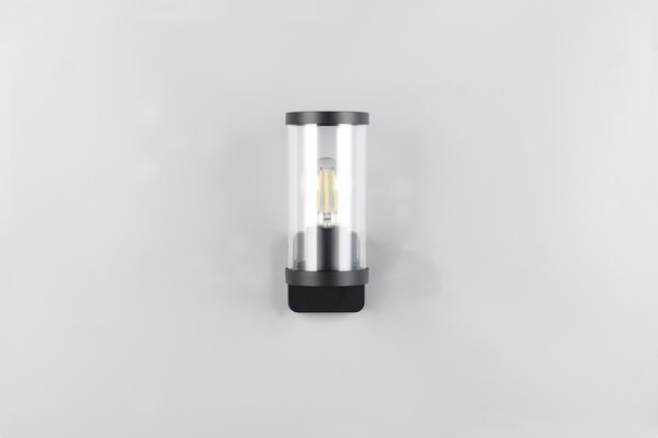 Φωτιστικό Επίτοιχο Reality Lighting -RL BONITO R21596132 Μαύρο Ματ (Black Mat)