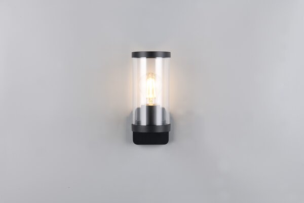 Φωτιστικό Επίτοιχο Reality Lighting -RL BONITO R21596132 Μαύρο Ματ (Black Mat)