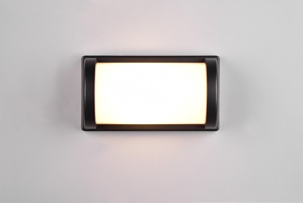 Φωτιστικό Επίτοιχο Reality Lighting -RL PUELO R21186132 Μαύρο Ματ (Black Mat)