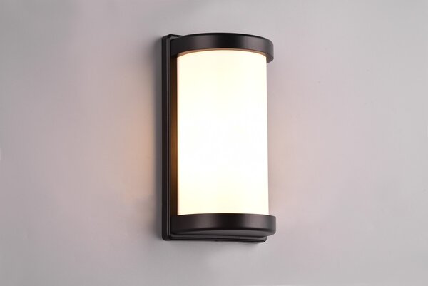 Φωτιστικό Επίτοιχο Reality Lighting -RL PUELO R21186132 Μαύρο Ματ (Black Mat)