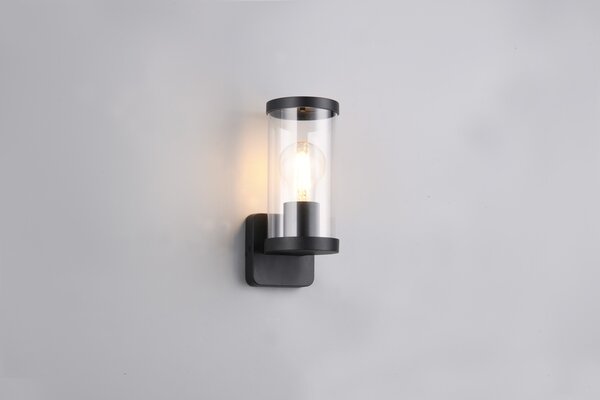 Φωτιστικό Επίτοιχο Reality Lighting -RL BONITO R21596132 Μαύρο Ματ (Black Mat)