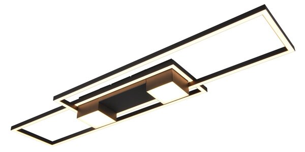 Φωτιστικό Οροφής Trio Lighting ALBANY 647710432 Μαύρο Ματ (Black Mat) 2700 - 6500K