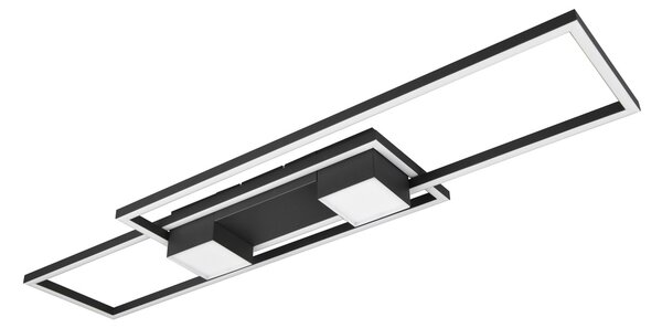 Φωτιστικό Οροφής Trio Lighting ALBANY 647710432 Μαύρο Ματ (Black Mat) 2700 - 6500K