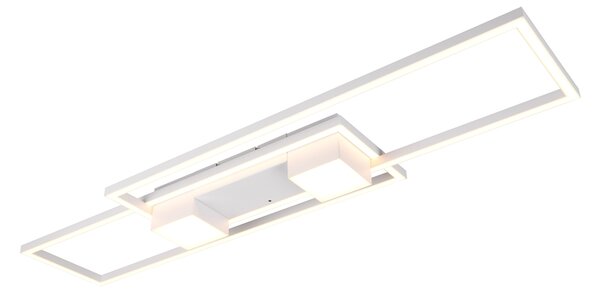 Φωτιστικό Οροφής Trio Lighting ALBANY 647710431 Λευκό Ματ (White Mat) 2700 - 6500K