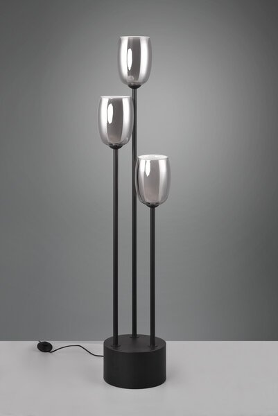 Φωτιστικό Επιδαπέδιο Trio Lighting BARRET 417500354 Μαύρο Ματ (Black Mat)