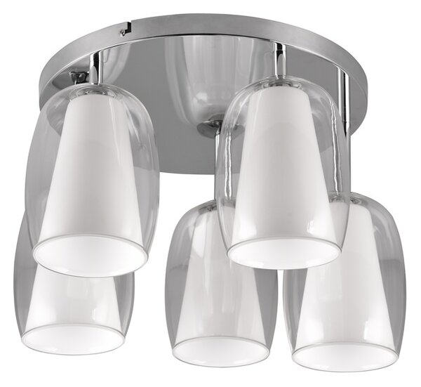 Φωτιστικό Οροφής Trio Lighting BARRET 617500506 Χρώμιο (Chrome)