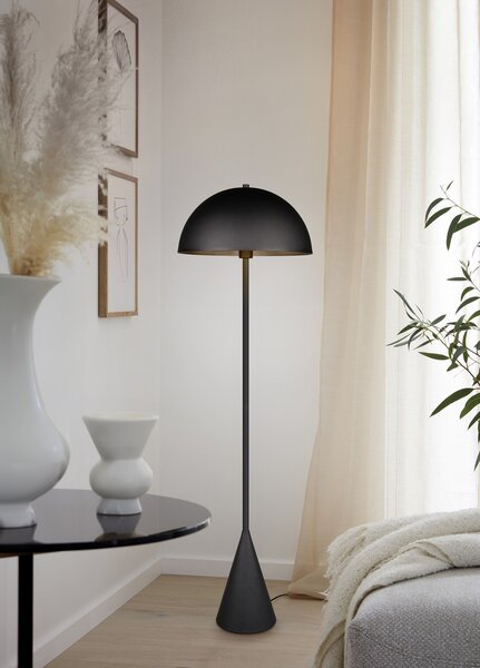 Φωτιστικό Επιδαπέδιο Trio Lighting ALFIE 465000132 Μαύρο Ματ (Black Mat)